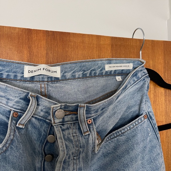 Denim Forum Joni High Waisted Jeans - Picture 2 of 3